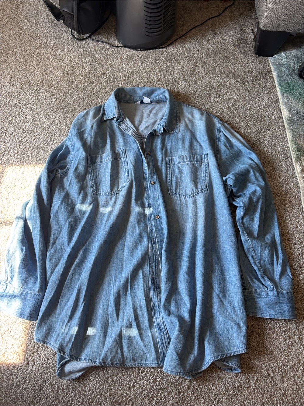 Old Navy Denim Button-Up Shirt